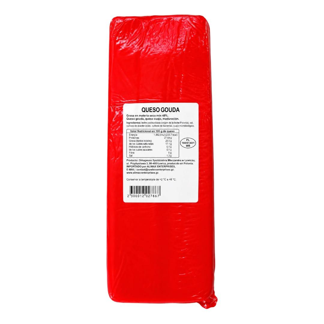 389955b5-fa29-4283-973c-98519ffb62da Bloque de queso Gouda 3.2 kg aprox. - Imagen 1