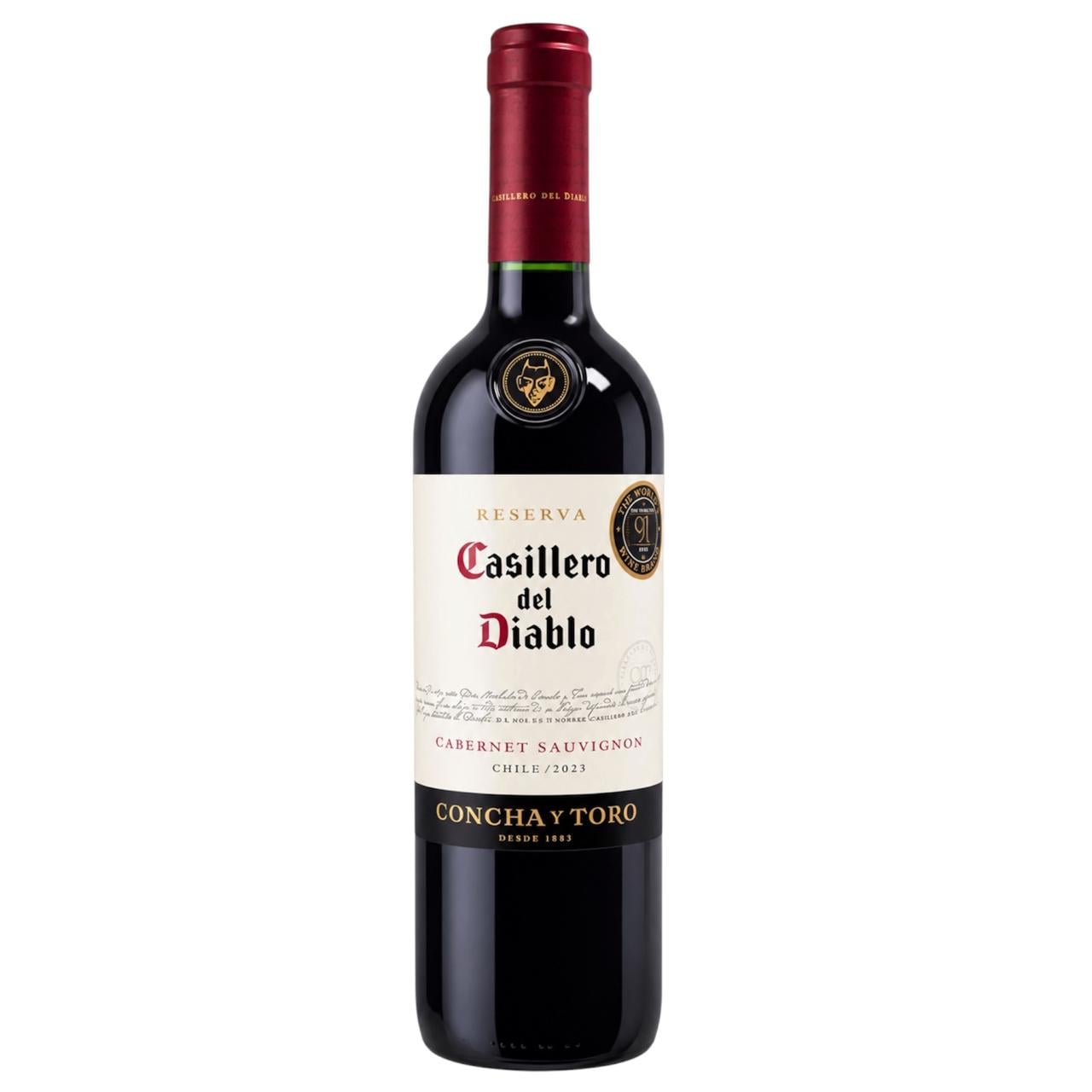 858fa76f-4615-4b5f-be07-399849ef87ed Vino Tinto Casillero Del Diablo Cabernet Sauvignon 750 Ml - Imagen 1