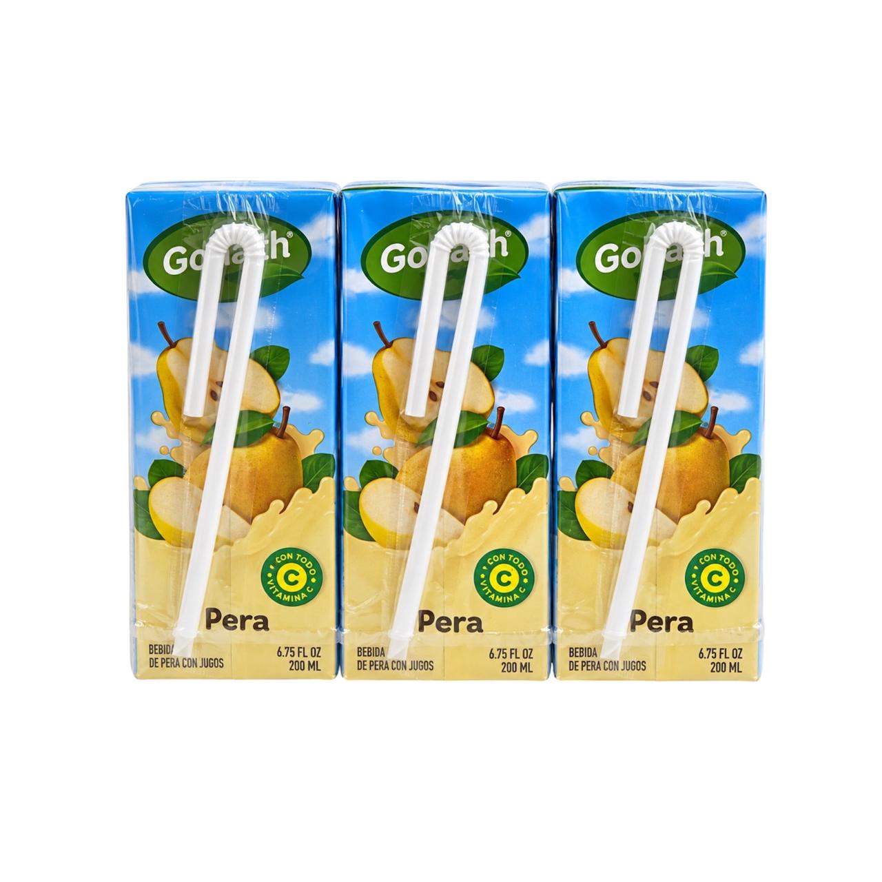 9b76d1bd-9d48-44a6-97c6-bfdcda73a2d5 Néctar de Pera Goliath pack 3 unidades x 200 ml - Imagen 1