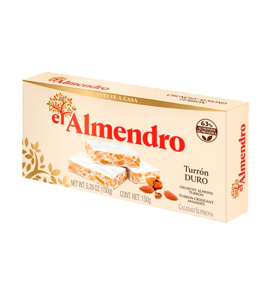 wp-image-33716512391368.jpg Turrón Duro El Almendro 150 g - Imagen 1