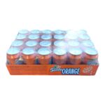 Caja de Refresco de naranja Santa Orange 24 u