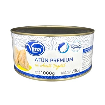 Atún en Aceite Vegetal Premium Vima 1000 g