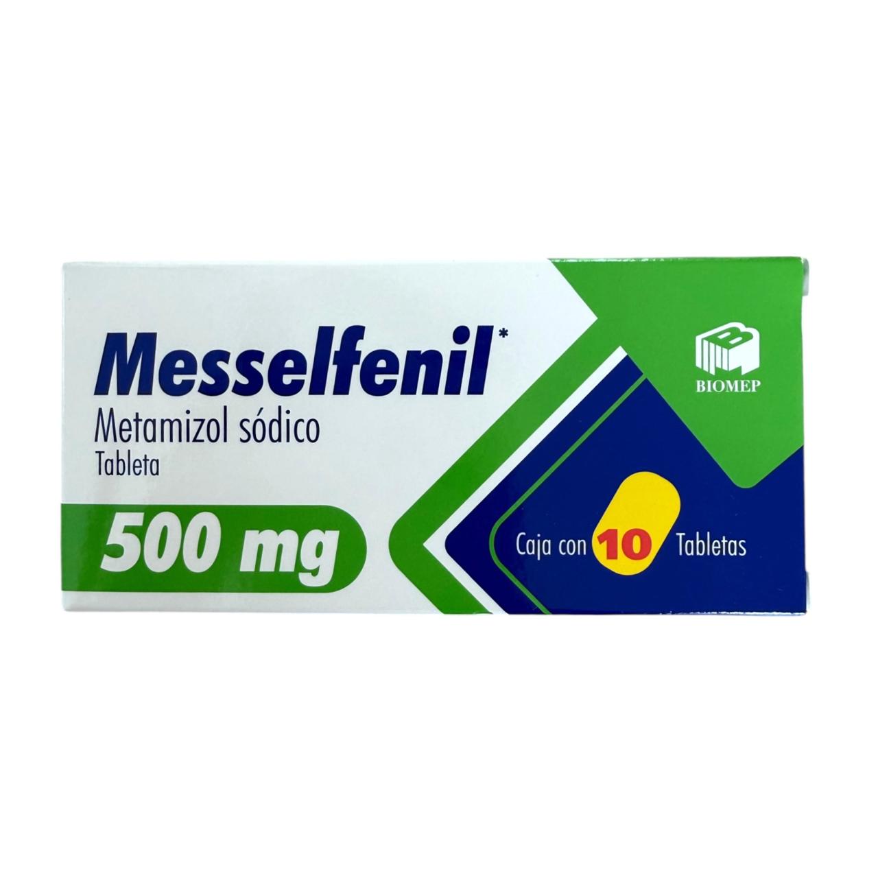 WhatsApp Image 2026-01-09 at 12.24.22 PM Metamizol (Dipirona) Messelfenil 500 mg 10 tabletas - Imagen 1