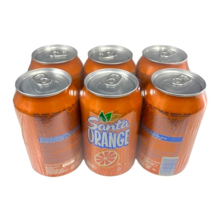 Refresco de Naranja Santa Orange Pack 6 x 330 ml - Imagen 1