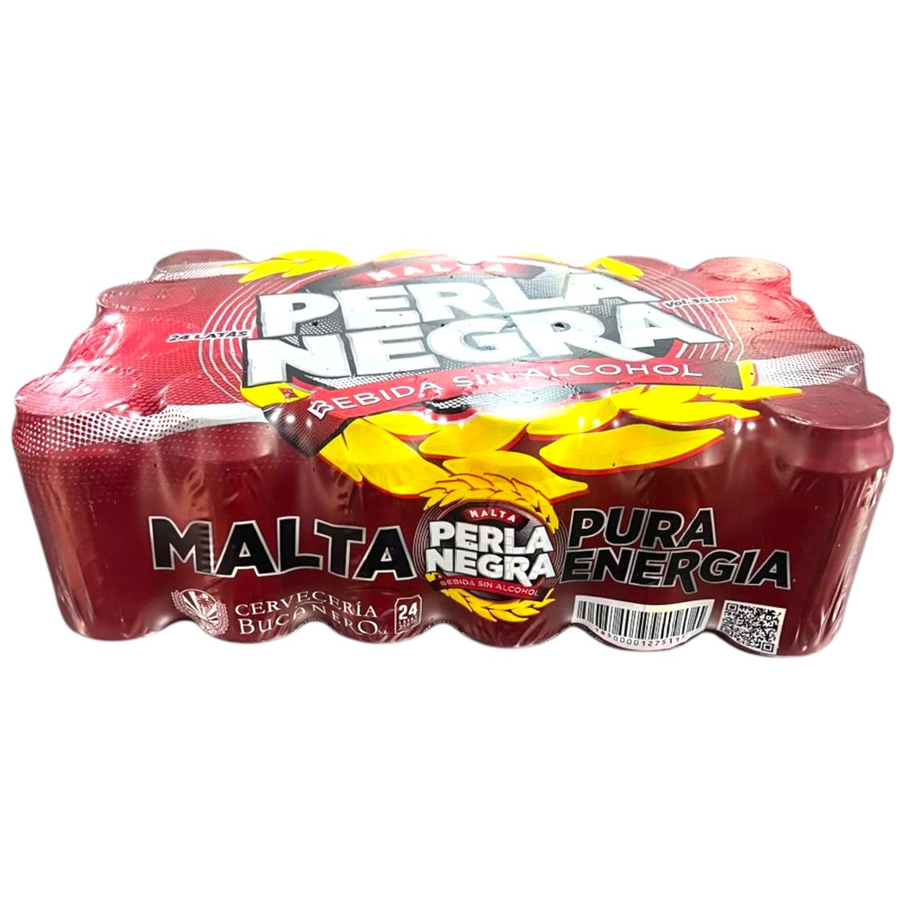malta Caja de Malta Perla Negra 24 x 355 ml - Imagen 1