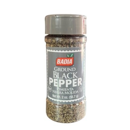 Pimienta Negra Molida BADIA 2 oz (56.7 g)