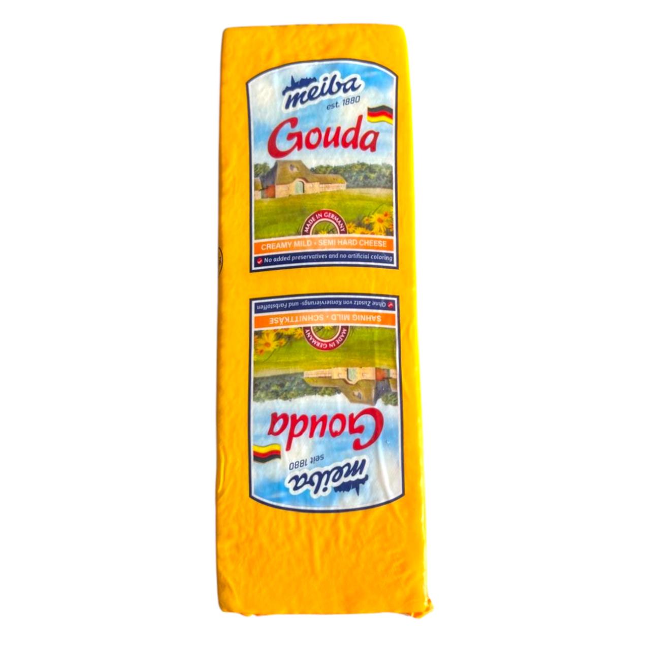 queso gouda Bloque de Queso Gouda Meiba 3.11 kg aprox. - Imagen 1