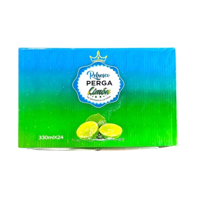 Caja de Refresco de Limón Perga 24 x 330 ml - Imagen 1