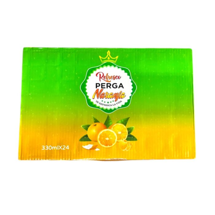 Caja de Refresco de Naranja Perga 24 x 330 ml - Imagen 1