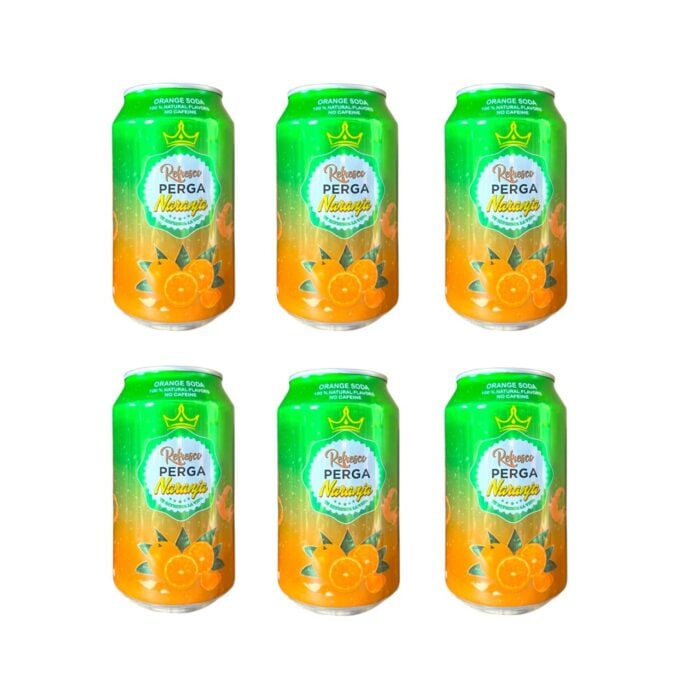 Refresco de Naranja Perga pack 6 x 330 ml - Imagen 1