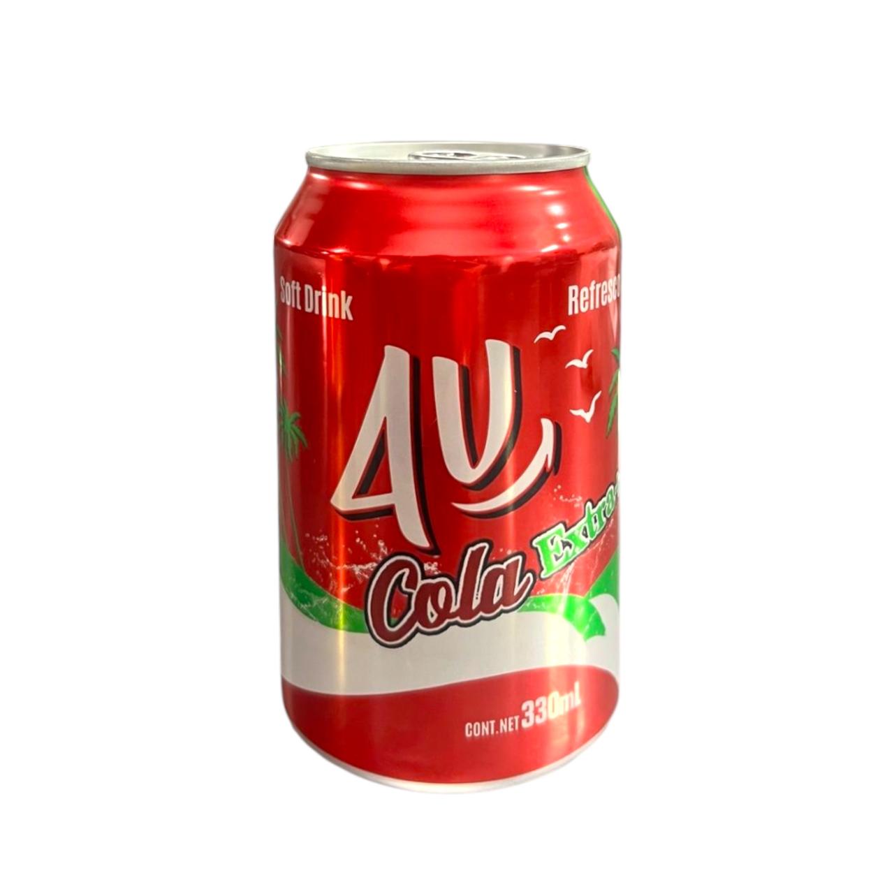 Refresco de Cola 4U 330 ml - Súpermaba