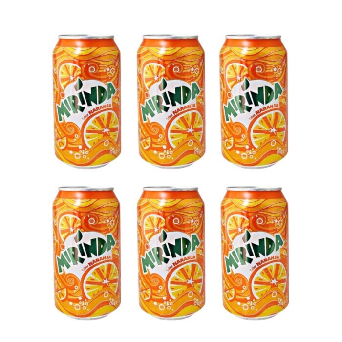 Refresco de Naranja Mirinda pack 6 x 300 ml - Imagen 1