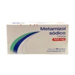 Metamizol Sódico 10 tabletas 500 mg