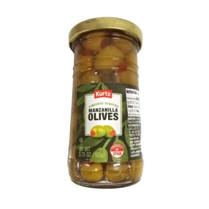 Aceitunas enteras rellenas con pimiento 163 g