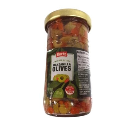 Aceitunas en rodajas rellenas con pimiento 163 g