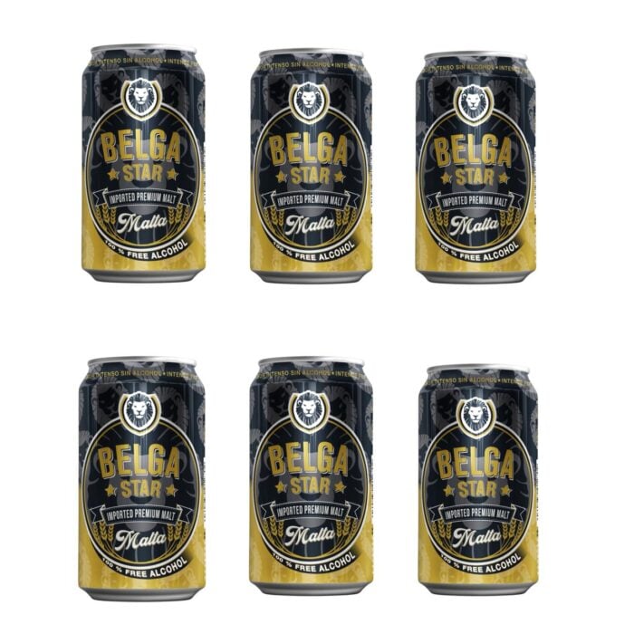 Malta Belga Star 6 x 330 ml - Imagen 1