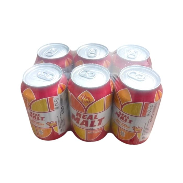Malta Real Malt 6 x 330 ml - Imagen 1