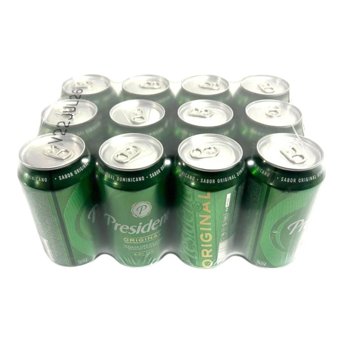 Cerveza Presidente pack 12 x 355 ml - Imagen 1