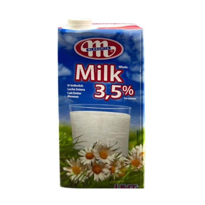 Leche entera Mlekovita 1 L - Imagen 1
