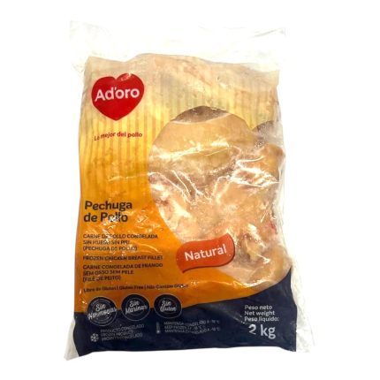 Pechuga de Pollo sin hueso y sin piel Adoro 2 kg