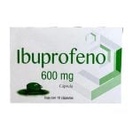 Ibuprofeno 600 mg 10 cápsulas