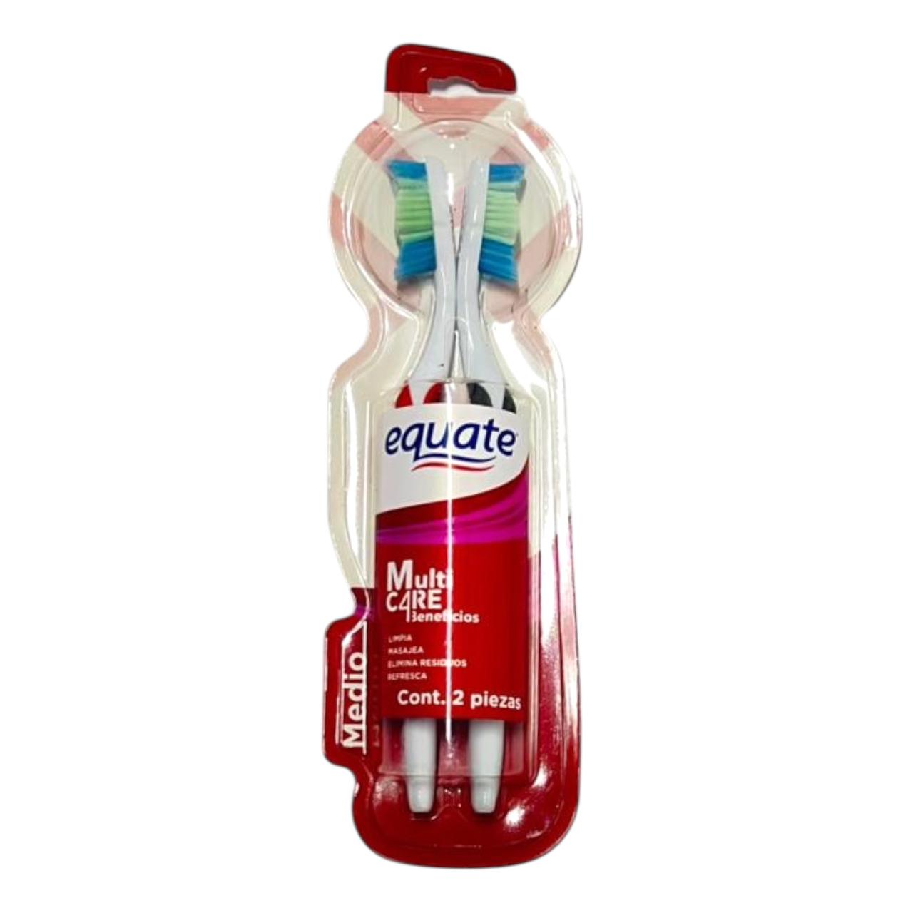 WhatsApp Image 2026-02-28 at 3.50.13 PM Cepillo de dientes Equate Multi Care 2 piezas - Imagen 1