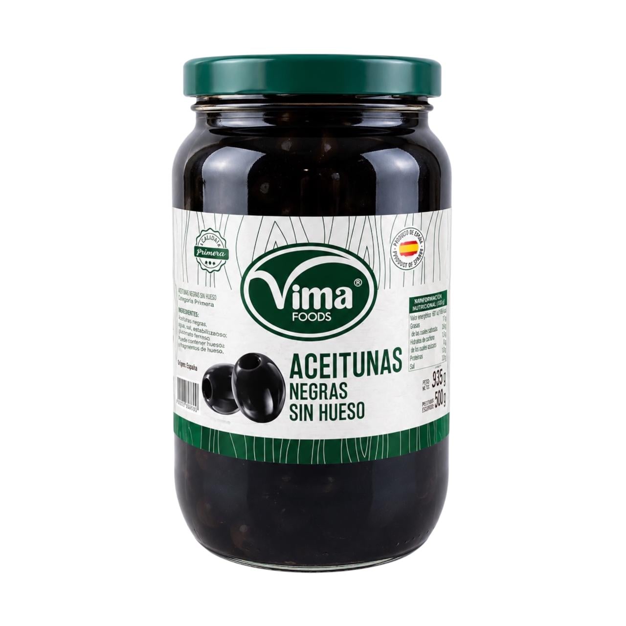 WhatsApp Image 2026-05-27 at 10.08.31 PM Aceitunas negras sin hueso Vima 1820 g - Imagen 1