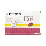 Clotrimazol 3 óvulos y Tubo con 10 g de crema