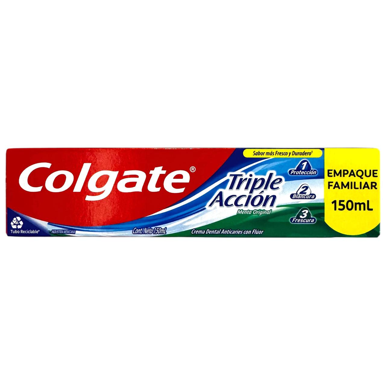 WhatsApp Image 2026-03-03 at 12.17.20 AM Pasta dental Colgate Triple Acción 150 ml - Imagen 1