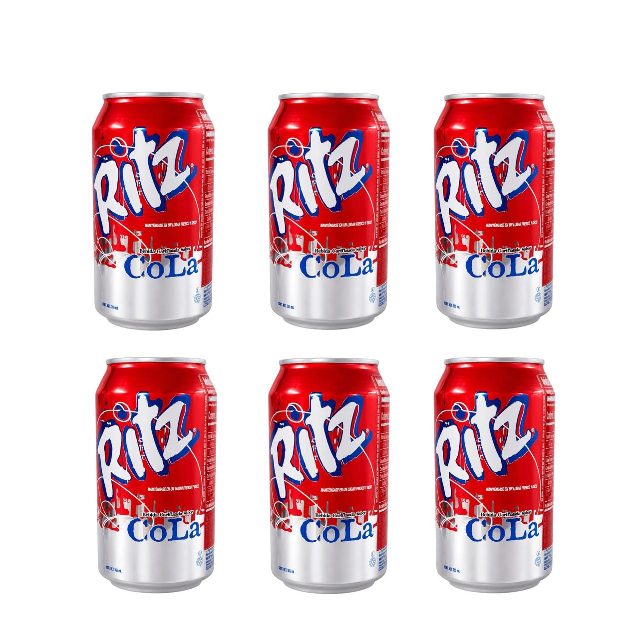 4fb611ad-c79b-4f82-a855-d425ab07ad7e Refresco de Cola Ritz 6 x 330 ml - Imagen 1