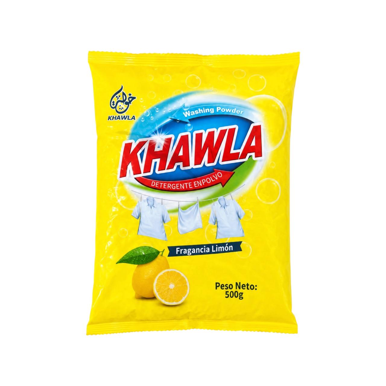 WhatsApp Image 2026-07-03 at 9.33.29 PM Detergente en polvo Limón Khawla 500 g - Imagen 1