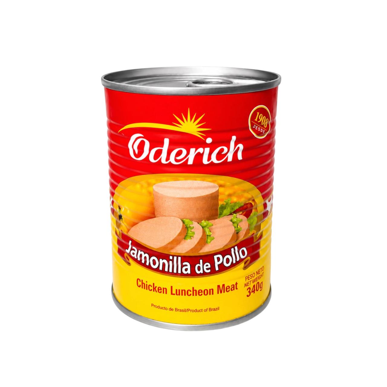 enlatad pollo Jamonilla de Pollo Oderich 340 g - Imagen 1