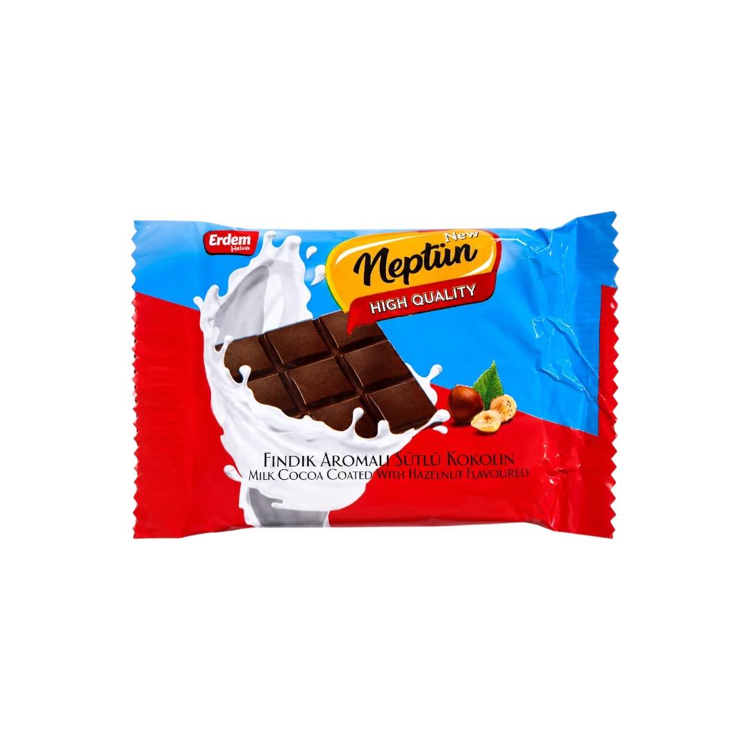 04fadcdc-1a2c-48ed-a8a5-a4cc953d34f0 Barra de chocolate con cobertura de leche y sabor a avellana - Imagen 1