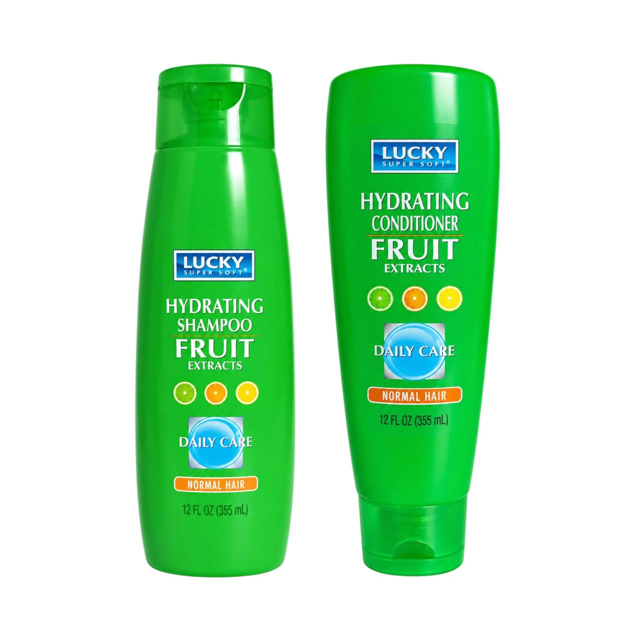 574da38c-dd36-4544-b812-71801e973390 Champú + Acondicionador Cabello normal Lucky 355 ml - Imagen 1
