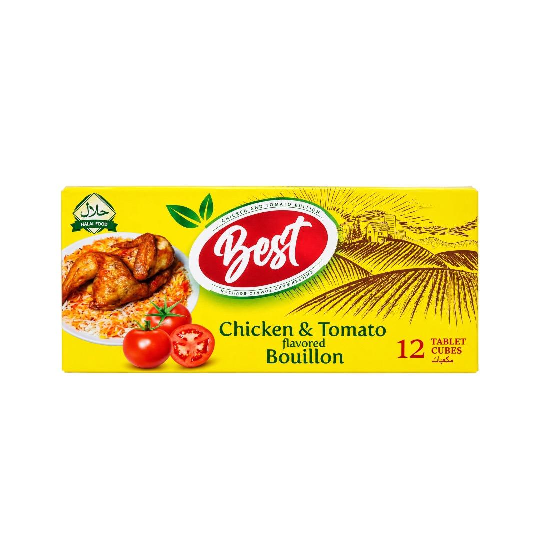 660e69df-982f-4373-b2f8-9ef03ee0193c (1) Caldo de pollo en tomate Best 12 cubitos - Imagen 1