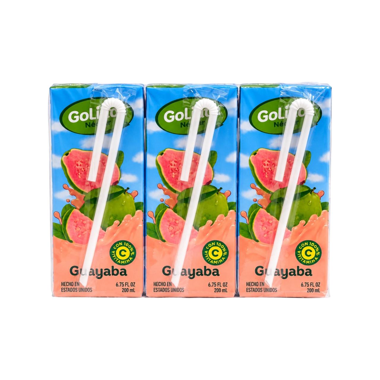 c1ebd129-9395-40b4-a953-3233cd97a9e4 Néctar de Guayaba Goliath pack 3 unidades x 200 ml - Imagen 1