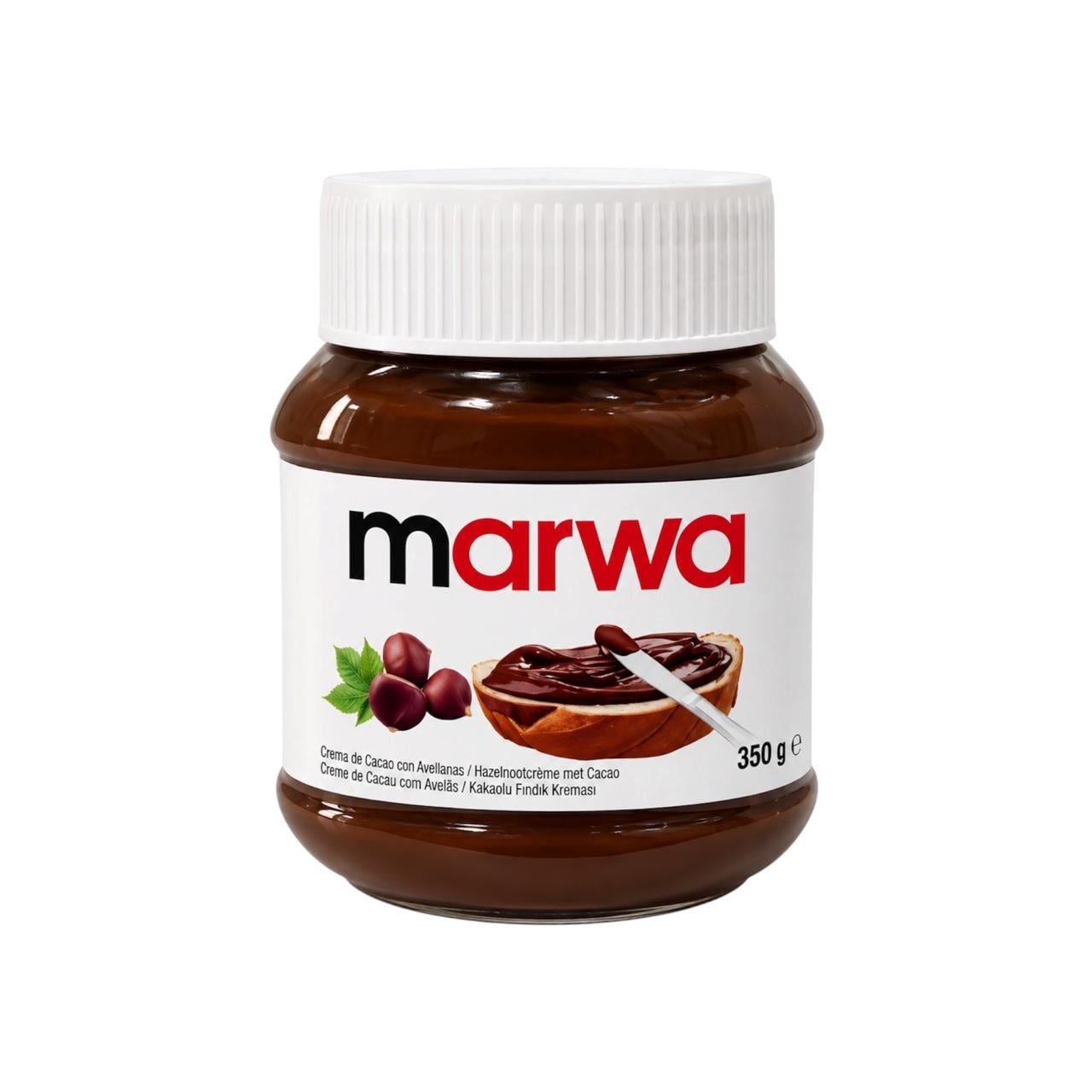 f68287c4-c592-4af8-b2c3-afa0ed68514d Crema de Cacao con Avellanas Marwa 350 g - Imagen 1